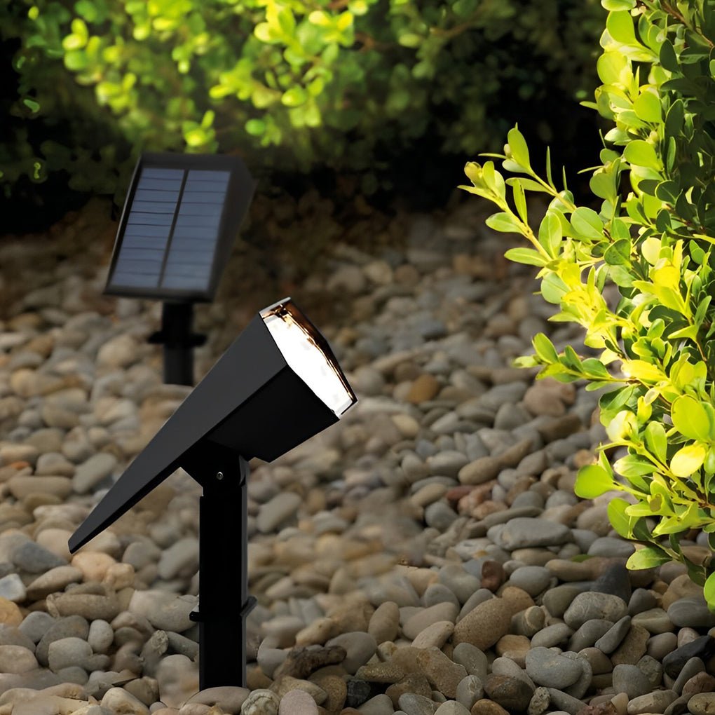 Einstellbare wasserdichte mehrfarbige Solar -Spot -Licht 0