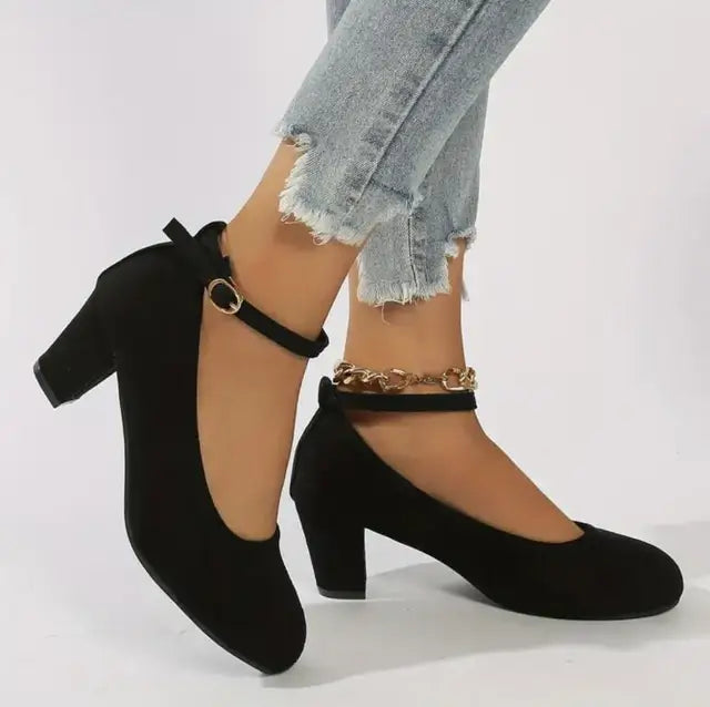 Elegante Damen Pumps Mit Ergonomischem Design Für Stil Und Komfort - Vielseitig Kombinierbar Für Büro Und Events 0