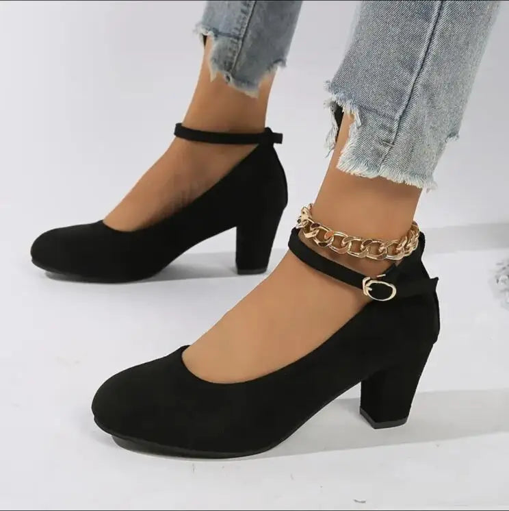 Elegante Damen Pumps Mit Ergonomischem Design Für Stil Und Komfort - Vielseitig Kombinierbar Für Büro Und Events 1