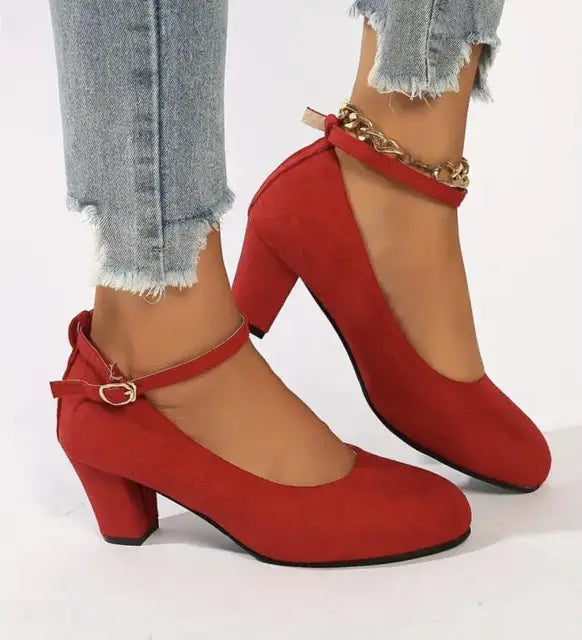 Elegante Damen Pumps Mit Ergonomischem Design Für Stil Und Komfort - Vielseitig Kombinierbar Für Büro Und Events 3