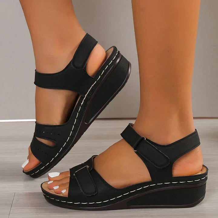 Elegante Sandalen Damen mit Verstellbarer Schnalle – Stilvolle Sommerschuhe für Komfort im Sommer 2
