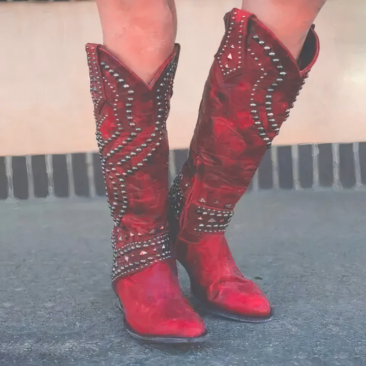 Elegante kniehohe Stiefel für Damen - Stilvoller Komfort für jeden Anlass 3