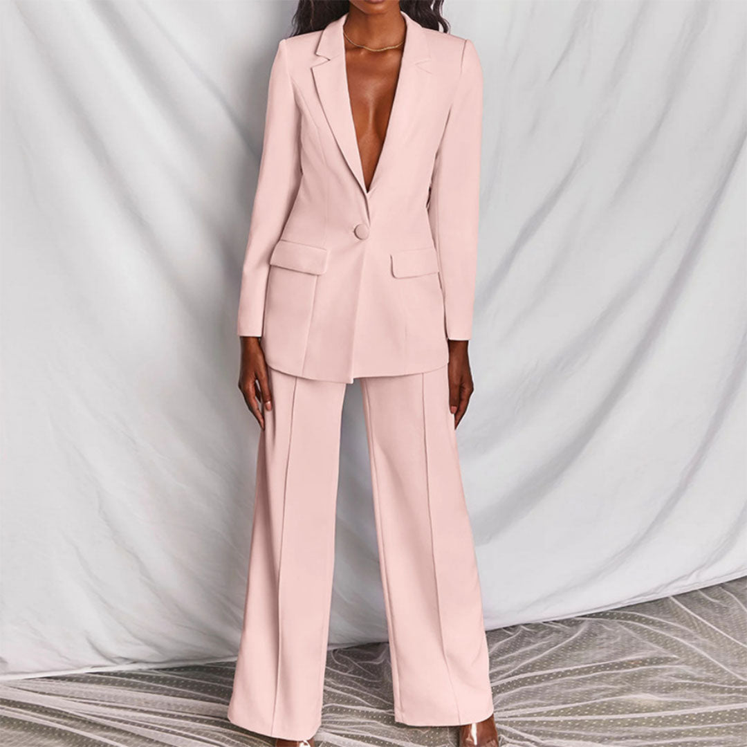 Eleganter Damen Blazer und Hosenanzug für Herbst | Maßgeschneiderter Look für Beruf und Anlass 4