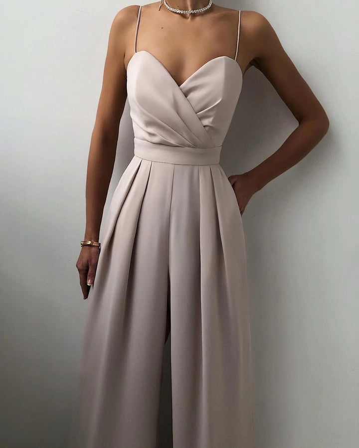 Eleganter Damen Overall Mit Hoher Taille Und Femininer Silhouette – Stilvoller Schnitt Für Jeden Anlass 3