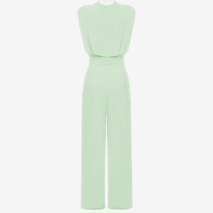 Eleganter Damen Overall mit definiertem Gürtel und schmaler Passform 5