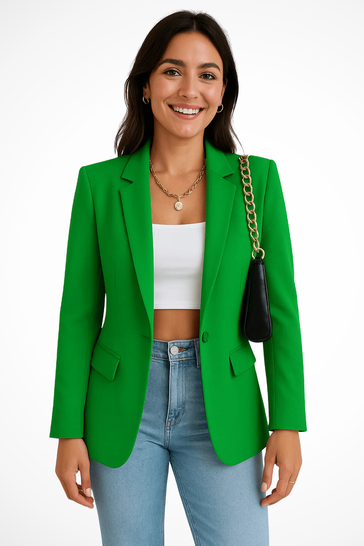 Eleganter Damenblazer Mit Maßgeschneiderter Passform Für Vielseitige Outfits Und Schmeichelhafte Silhouette 9