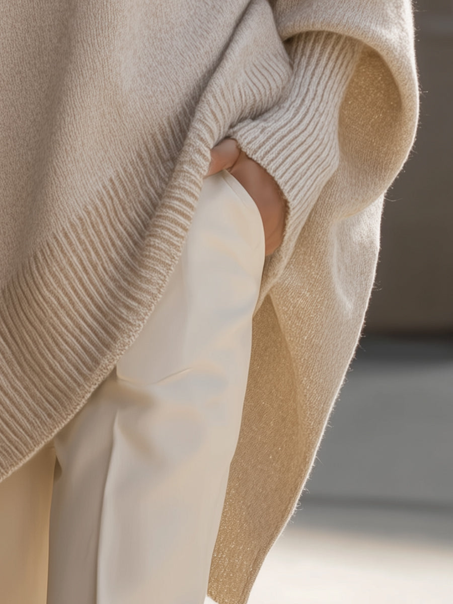 Eleganter Oversized Pullover Damen – Lässiger Stil Für Jeden Anlass, Bequeme Passform, Vielseitig Kombinierbar 4