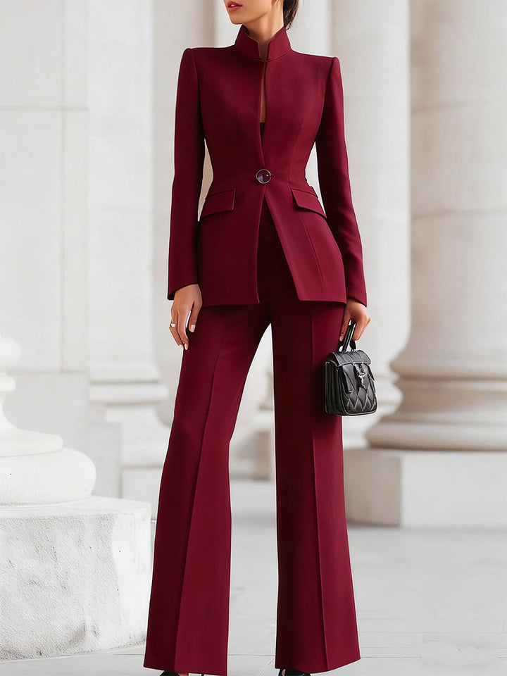 Elegantes Blazer- und Hosenanzug-Set für Damen – Stilvoll, Vielseitig und Perfekt für Jeden Anlass 3