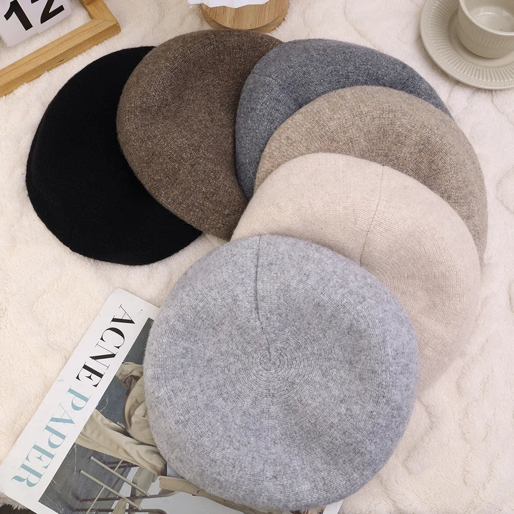 Elegantes Damenbaret für Winter – Warmes, Stylisches Design, Vielseitiges Accessoire für Kalte Tage 4
