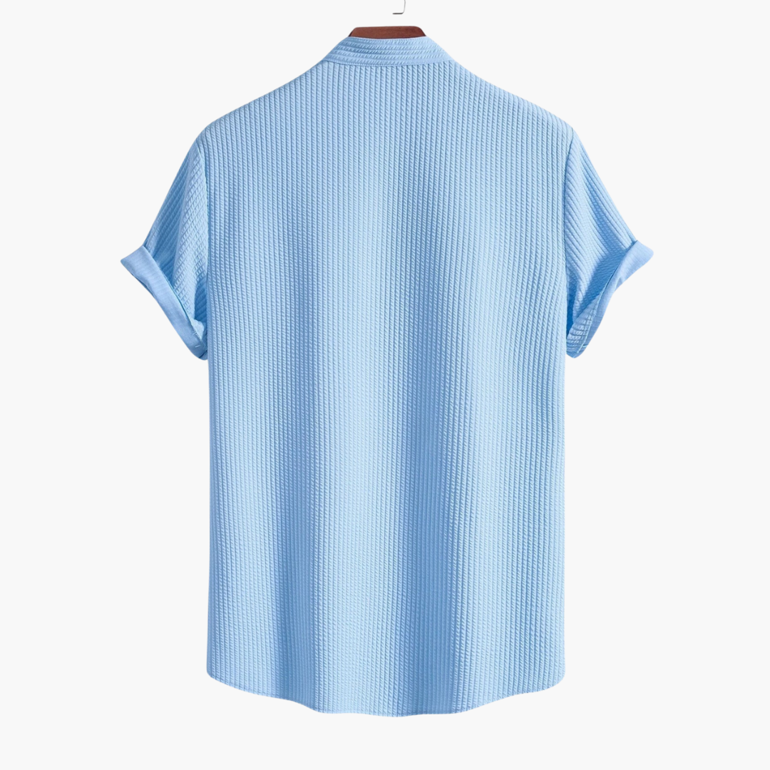 Elegantes Herrenhemd mit Stehkragen – Slim Fit Hemden für Herren für Jeden Anlass 1