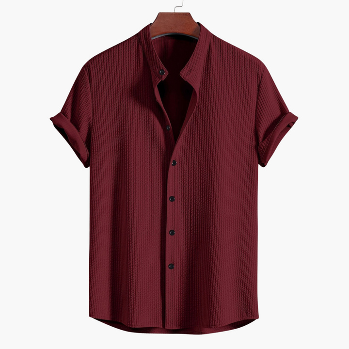 Elegantes Herrenhemd mit Stehkragen – Slim Fit Hemden für Herren für Jeden Anlass 10