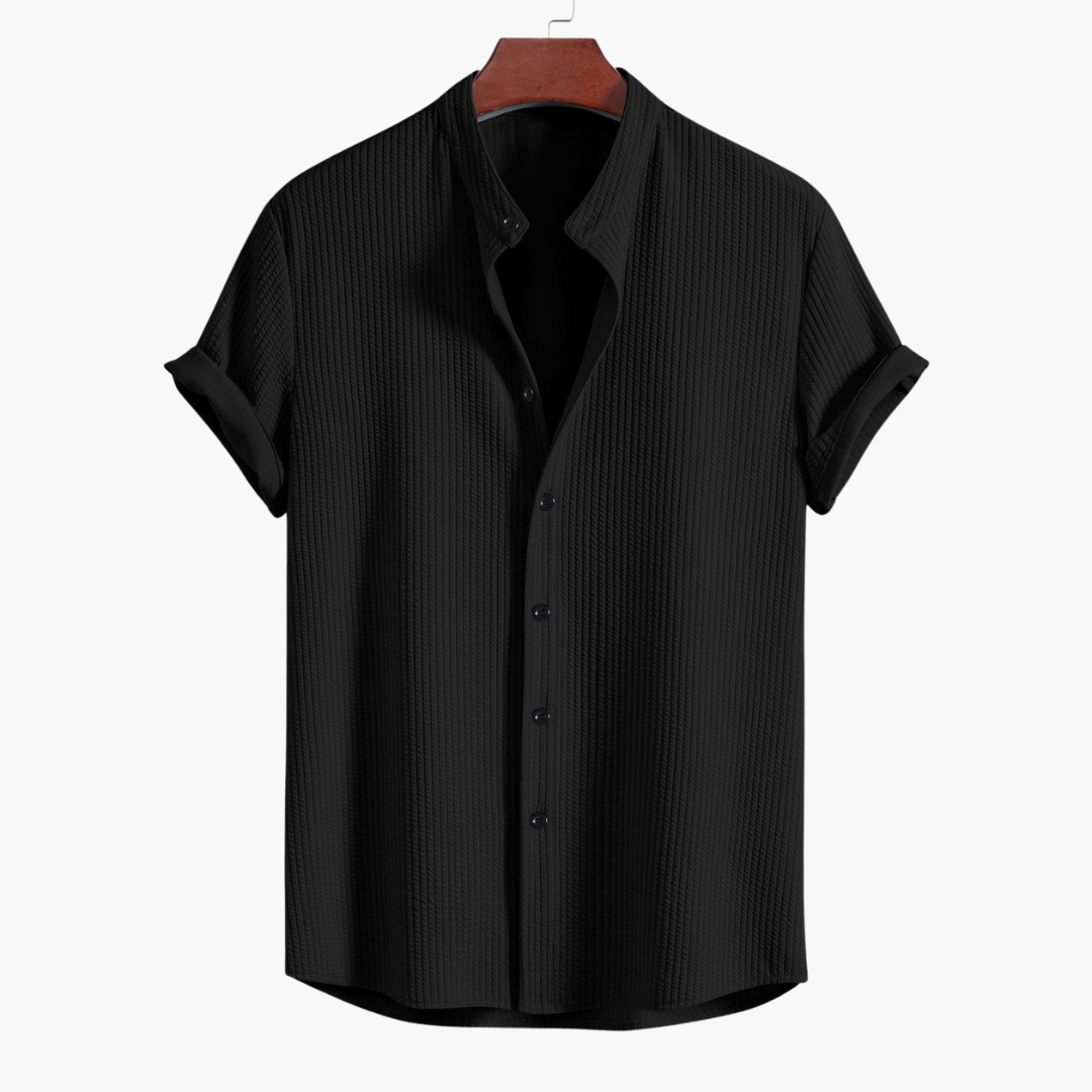 Elegantes Herrenhemd mit Stehkragen – Slim Fit Hemden für Herren für Jeden Anlass 5