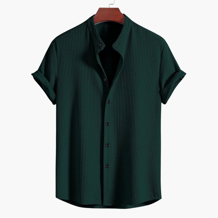 Elegantes Herrenhemd mit Stehkragen – Slim Fit Hemden für Herren für Jeden Anlass 7