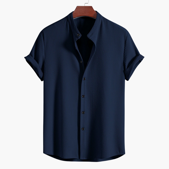 Elegantes Herrenhemd mit Stehkragen – Slim Fit Hemden für Herren für Jeden Anlass 8