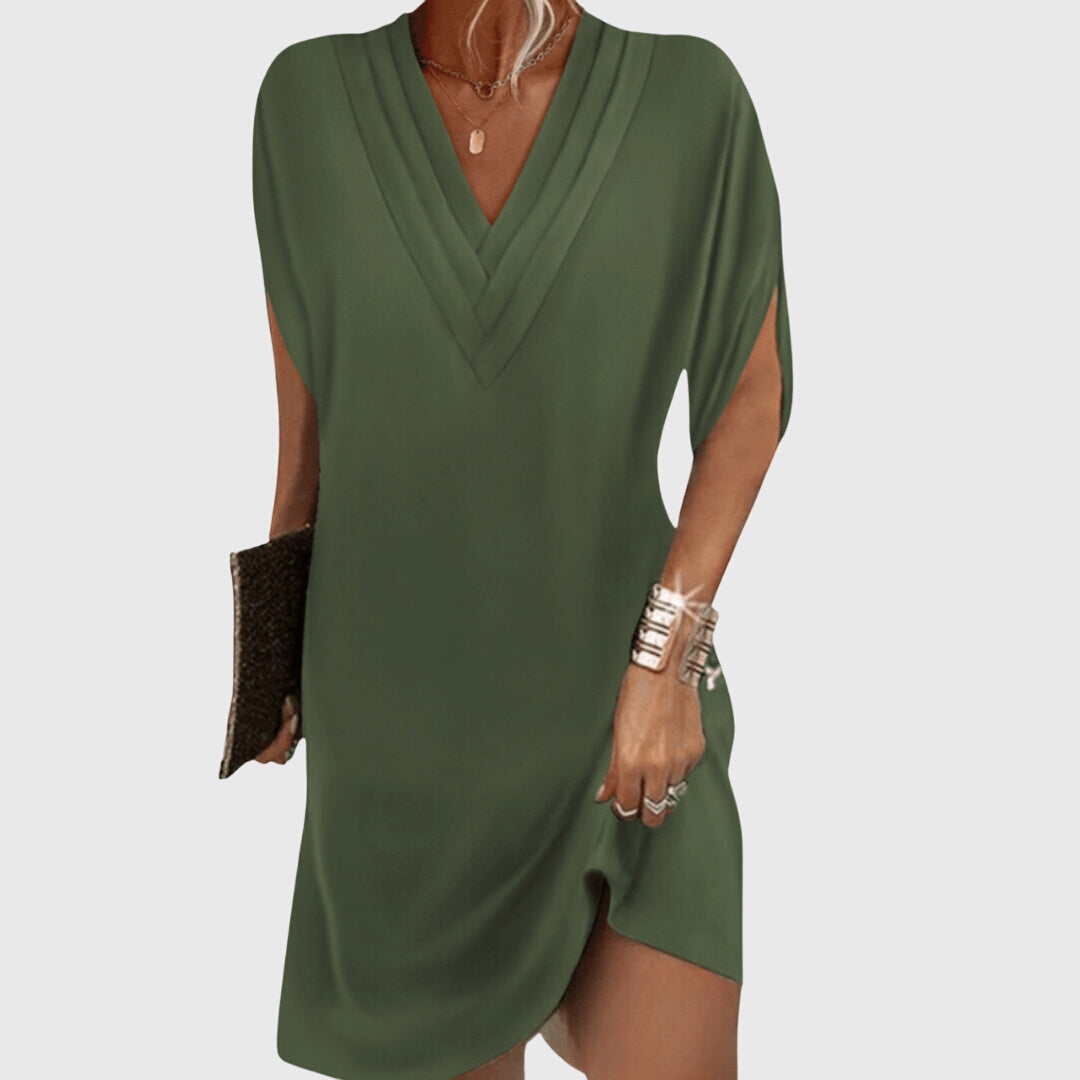 Elegantes Kleid Damen - Festliche Kleider für Besondere Anlässe - Stilvolle, Bauchversteckende Designs 0