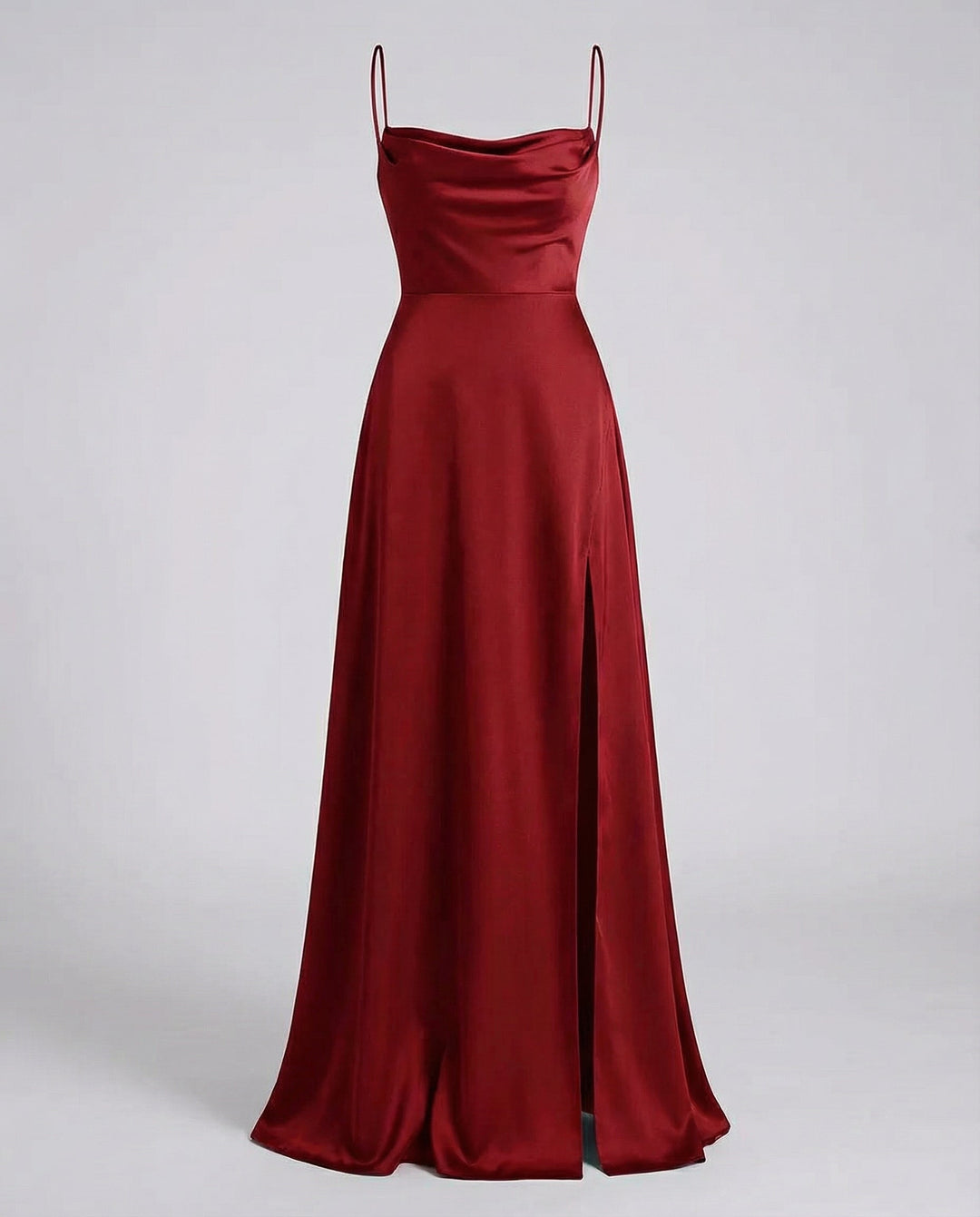 Elegantes Maxi Kleid für Damen mit Beinschlitz – Femininer Stil für Besondere Anlässe und Vielseitige Kombinationsmöglichkeiten 3