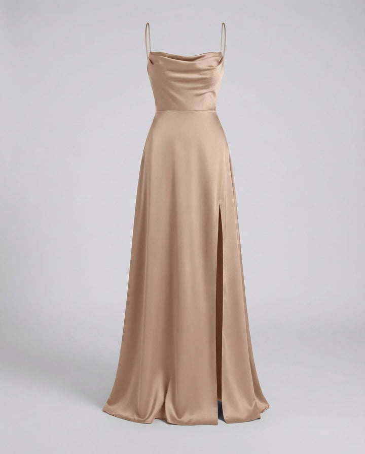 Elegantes Maxi Kleid für Damen mit Beinschlitz – Femininer Stil für Besondere Anlässe und Vielseitige Kombinationsmöglichkeiten 8