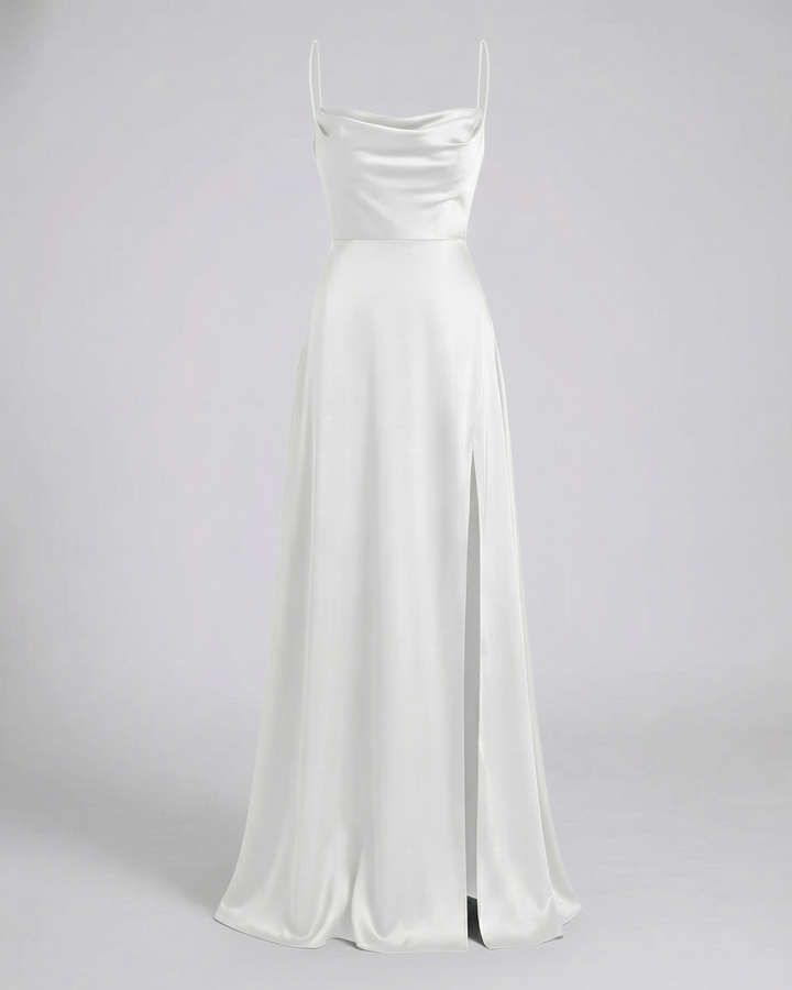 Elegantes Maxi Kleid für Damen mit Beinschlitz – Femininer Stil für Besondere Anlässe und Vielseitige Kombinationsmöglichkeiten 9