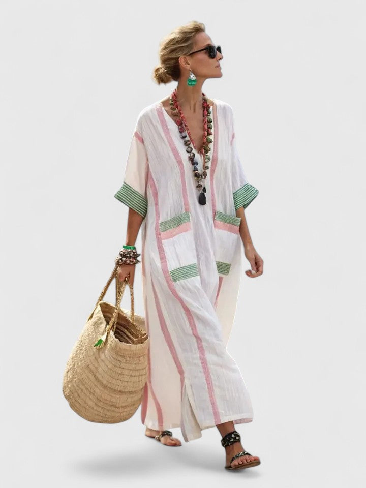 Elegantes Maxikleid für Damen – Boho-Stil für den Sommer 0