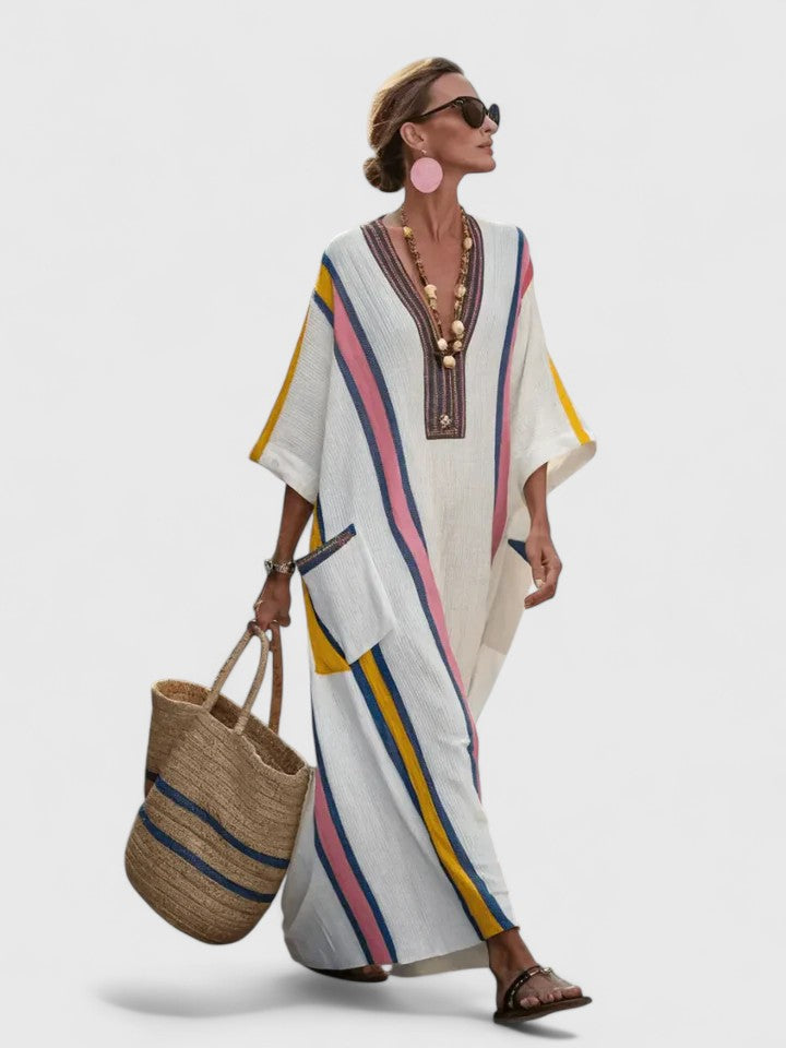 Elegantes Maxikleid für Damen – Boho-Stil für den Sommer 2