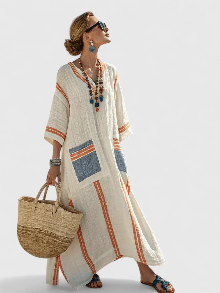 Elegantes Maxikleid für Damen – Boho-Stil für den Sommer 5