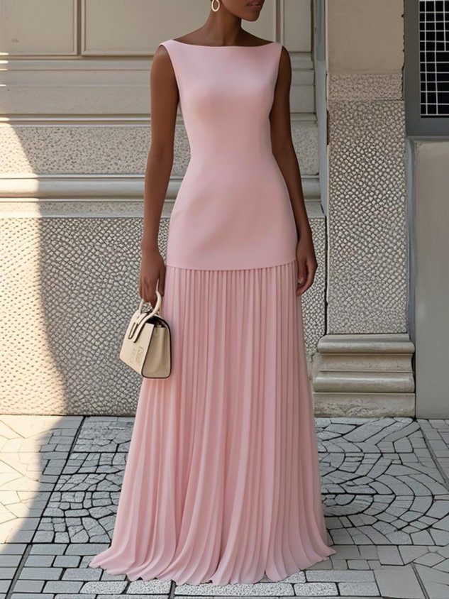 Elegantes Maxikleid für Frauen | Sommermaxikleider für besondere Anlässe und Abend lange Kleider 1