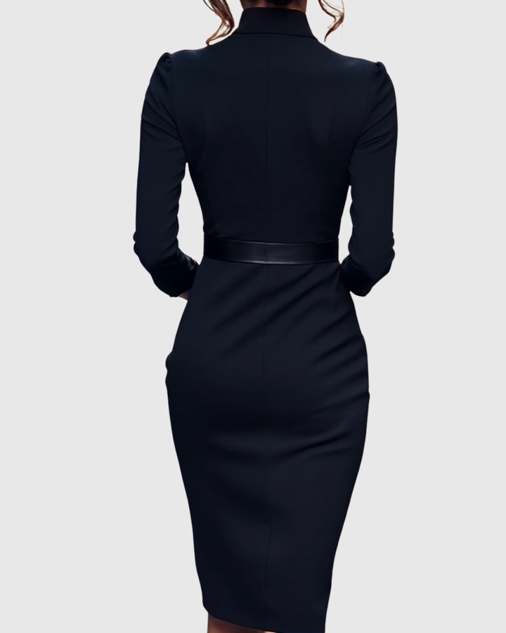 Elegantes Midikleid mit Wickelausschnitt für Frauen - Ideal für Sommer und besondere Anlässe 5