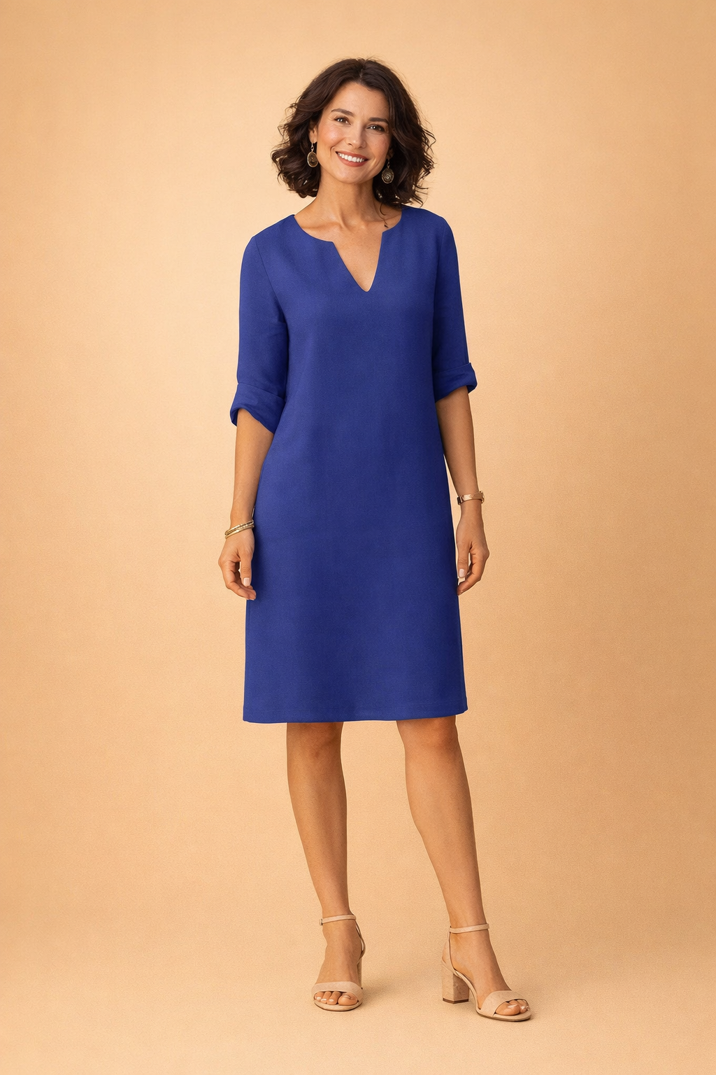 Elegantes Mittellanges Sommerkleid für Damen Vielseitig und Stilvoll 10