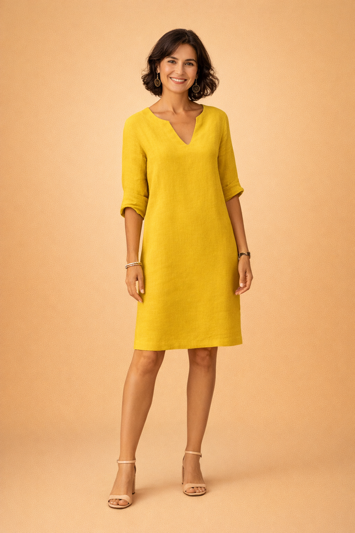 Elegantes Mittellanges Sommerkleid für Damen Vielseitig und Stilvoll 12