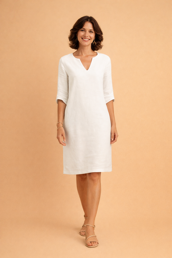 Elegantes Mittellanges Sommerkleid für Damen Vielseitig und Stilvoll 13
