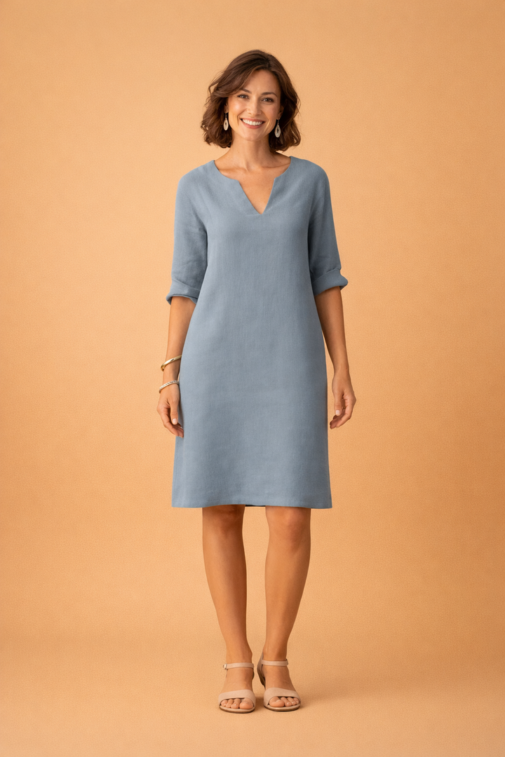 Elegantes Mittellanges Sommerkleid für Damen Vielseitig und Stilvoll 2