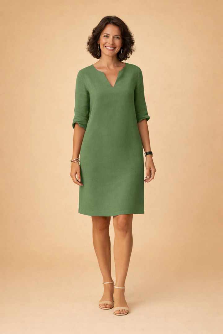 Elegantes Mittellanges Sommerkleid für Damen Vielseitig und Stilvoll 3