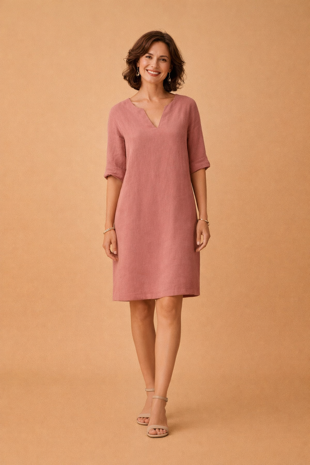 Elegantes Mittellanges Sommerkleid für Damen Vielseitig und Stilvoll 6