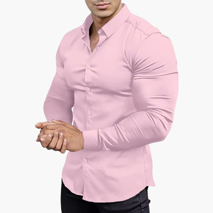 Elegantes Slim-Fit Herrenhemd – Vielseitig und Modern für Büro und Freizeit, Hemden für Herren, Stylisches Design 8