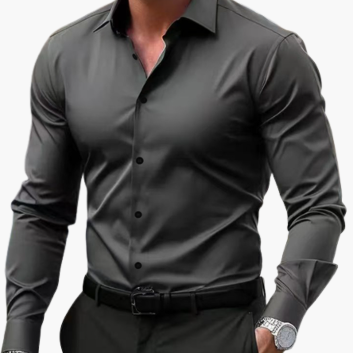 Elegantes Slim-Fit Herrenhemd – Vielseitig und Modern für Büro und Freizeit, Hemden für Herren, Stylisches Design 9