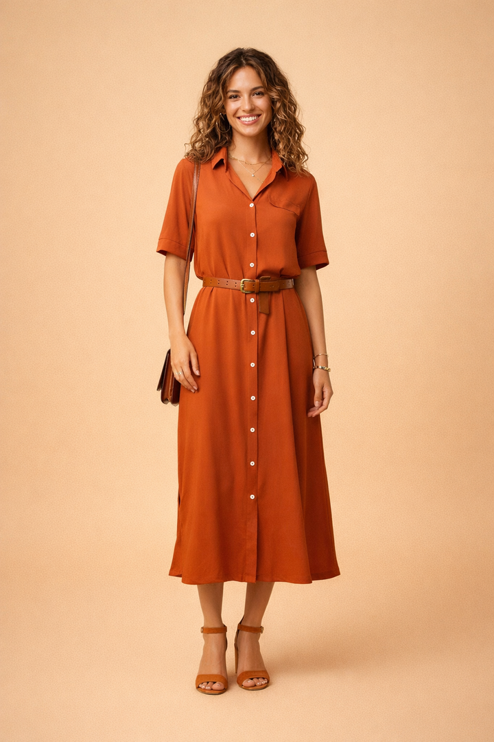 Elegantes Sommerkleid Damen Leichtes Maxikleid für Freizeit und besondere Anlässe 0