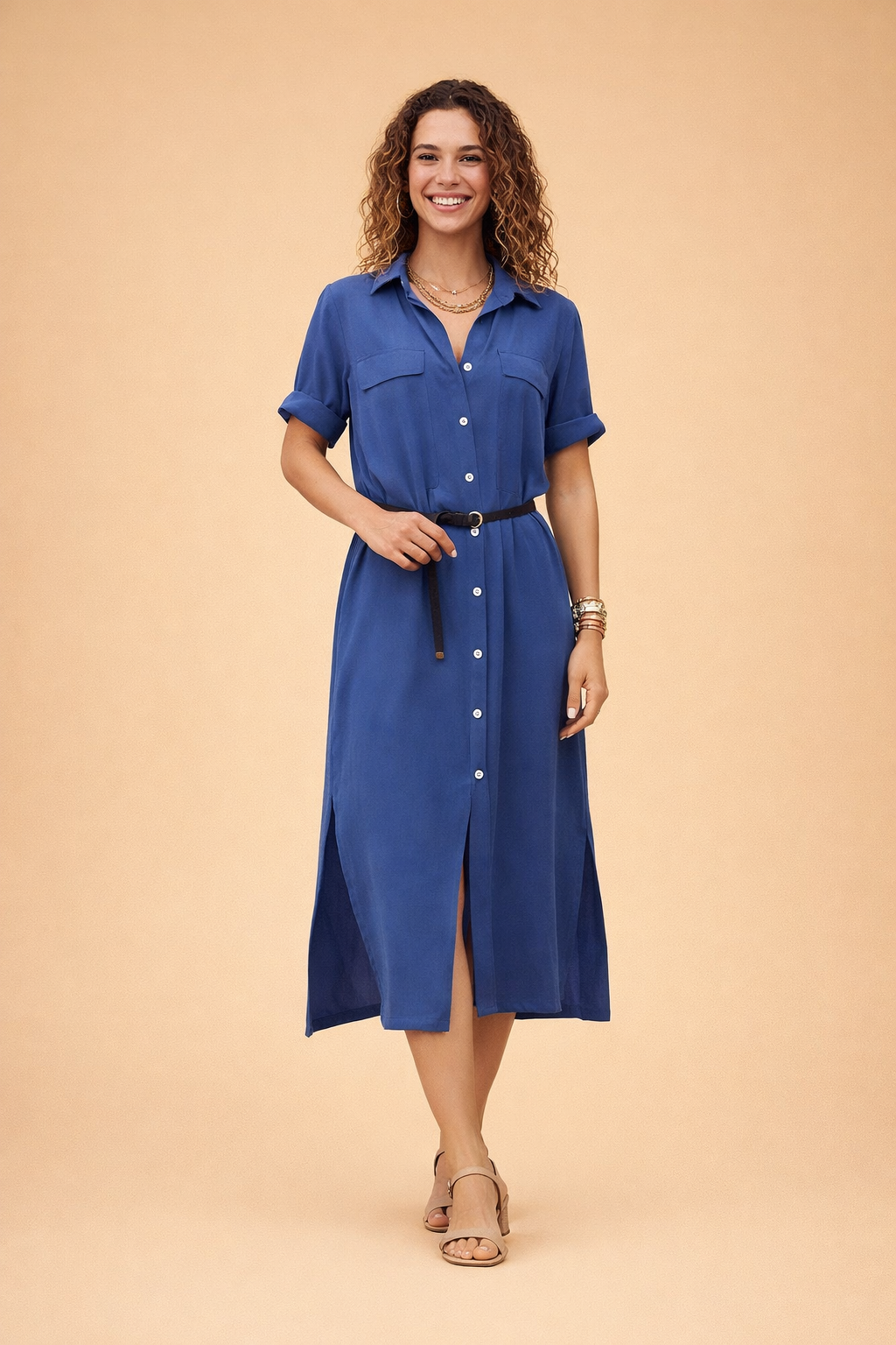 Elegantes Sommerkleid Damen Leichtes Maxikleid für Freizeit und besondere Anlässe 3