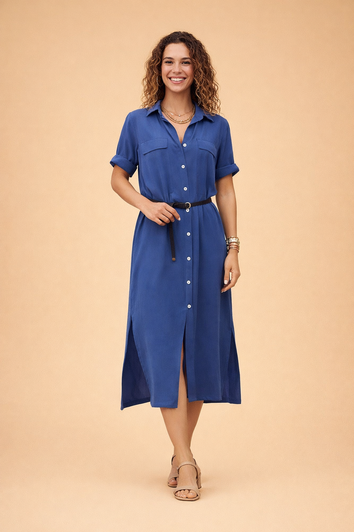 Elegantes Sommerkleid Damen Leichtes Maxikleid für Freizeit und besondere Anlässe 3