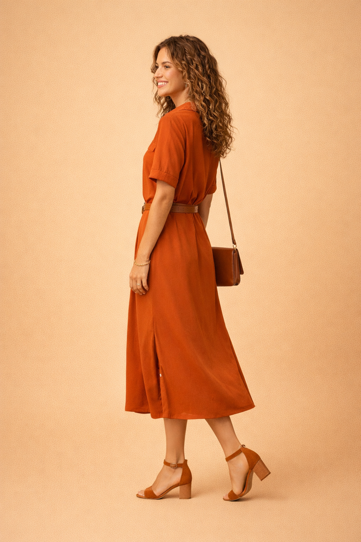 Elegantes Sommerkleid Damen Leichtes Maxikleid für Freizeit und besondere Anlässe 6
