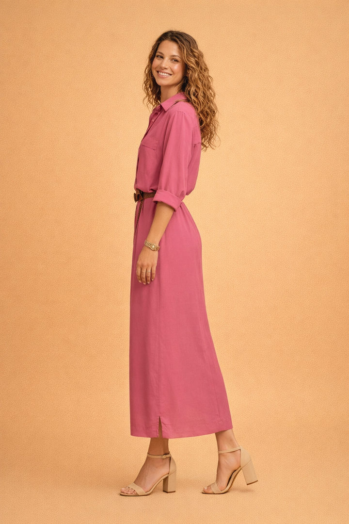 Elegantes Sommerkleid Damen Leichtes Maxikleid für Freizeit und besondere Anlässe 8