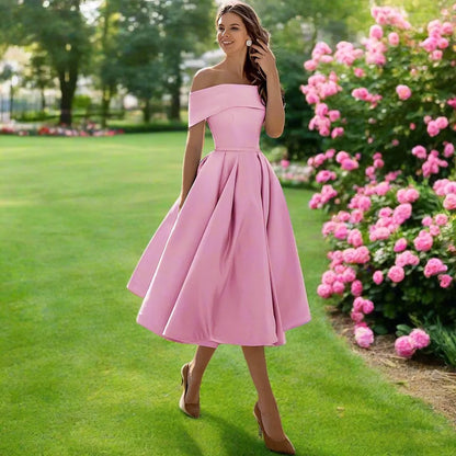 Elegantes trägerloses Midi-Kleid für den Sommer | Fließende Passform 12