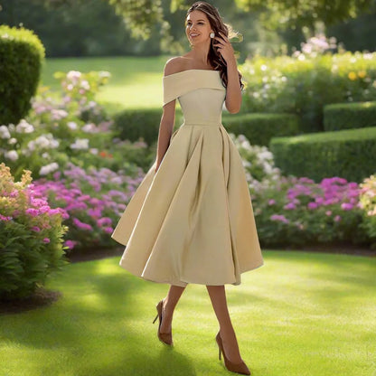 Elegantes trägerloses Midi-Kleid für den Sommer | Fließende Passform 16