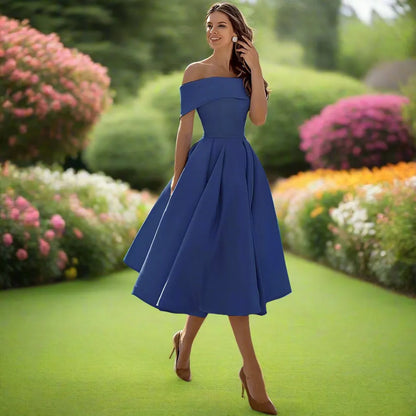 Elegantes trägerloses Midi-Kleid für den Sommer | Fließende Passform 17
