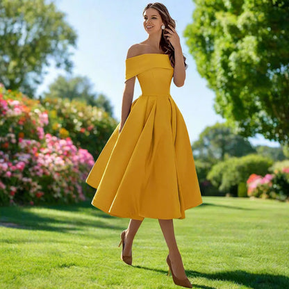 Elegantes trägerloses Midi-Kleid für den Sommer | Fließende Passform 18