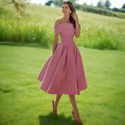 Elegantes trägerloses Midi-Kleid für den Sommer | Fließende Passform 4