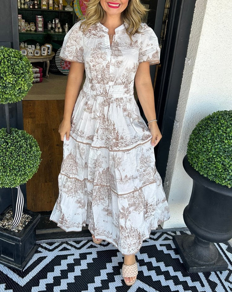 Eliza™ - Klassisches Toile Maxi 1