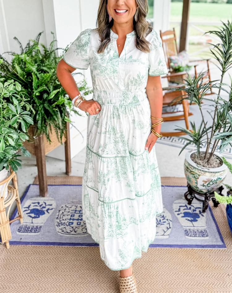 Eliza™ - Klassisches Toile Maxi 6