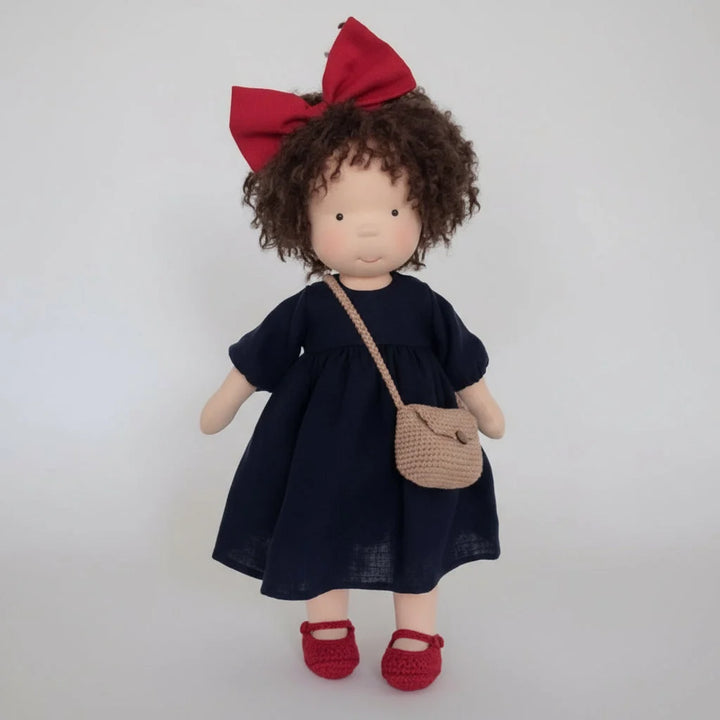 Elora Waldorf-Puppe aus 100% Baumwolle für kreatives Spielen 10