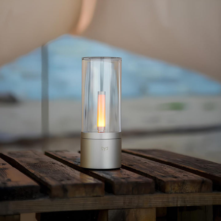 Elvion | Kabellose zylindrische Tischlampe 2