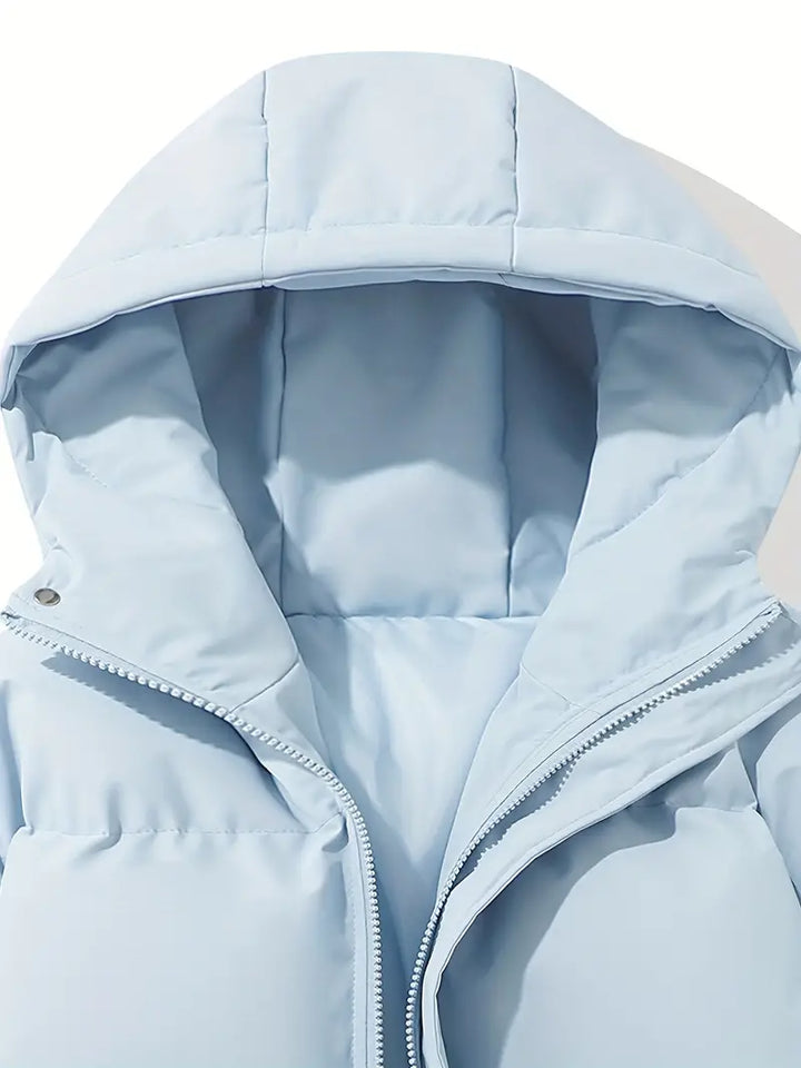 Hazel | Trendige Steppjacke mit Kapuze für die kalte Tage